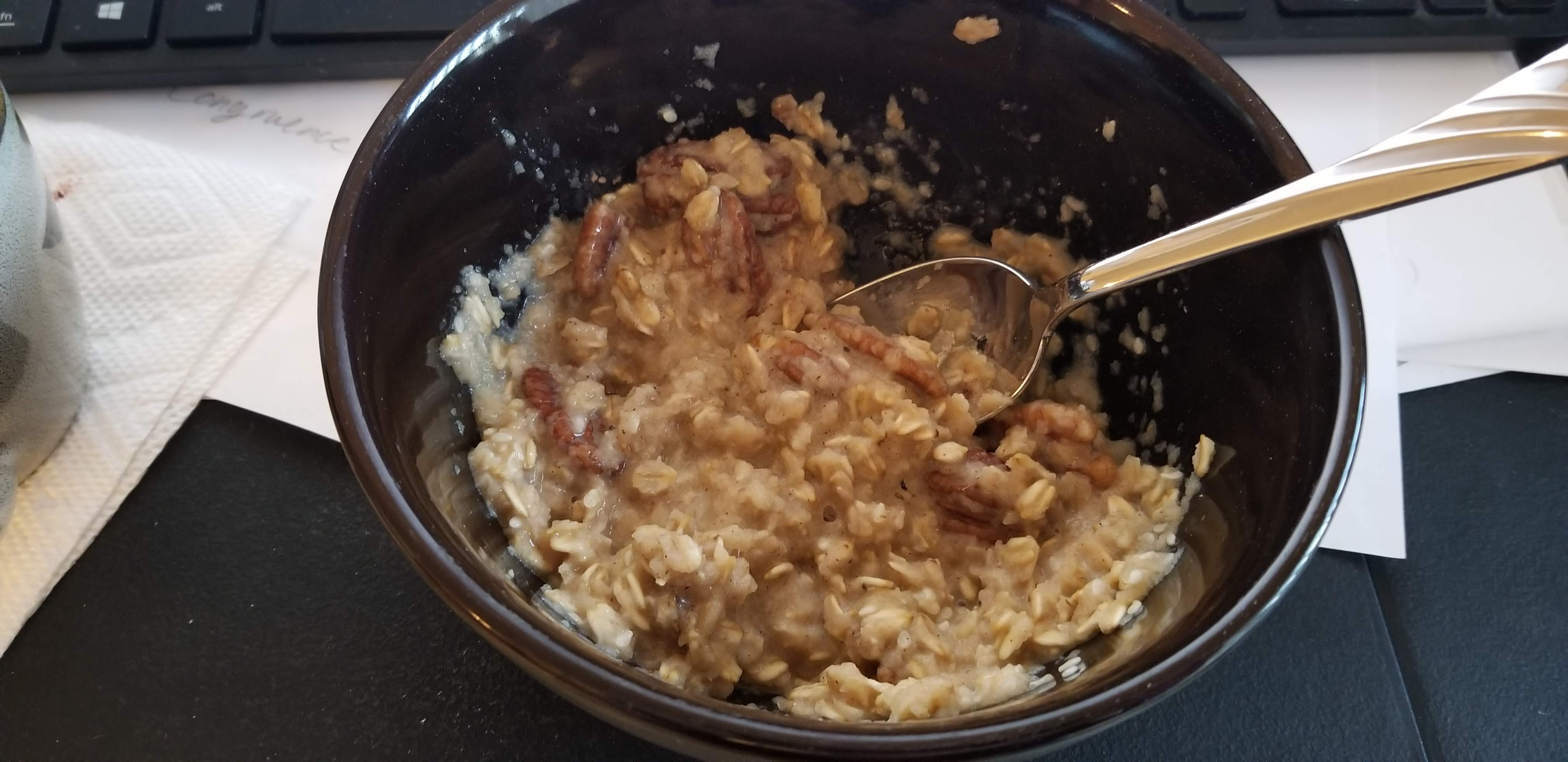 variations on oatmeal.